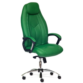Офисное кресло «Босс люкс» (Boss lux) (Искусственная зелёная кожа)