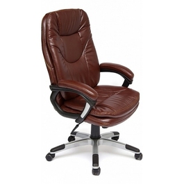 Кресло офисное «Комфорт» (Comfort) (Искусств. коричн. кожа 2 TONE)