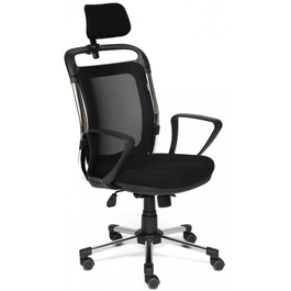 Кресло офисное «Роше-1» (Roche-1) (Чёрная ткань)
